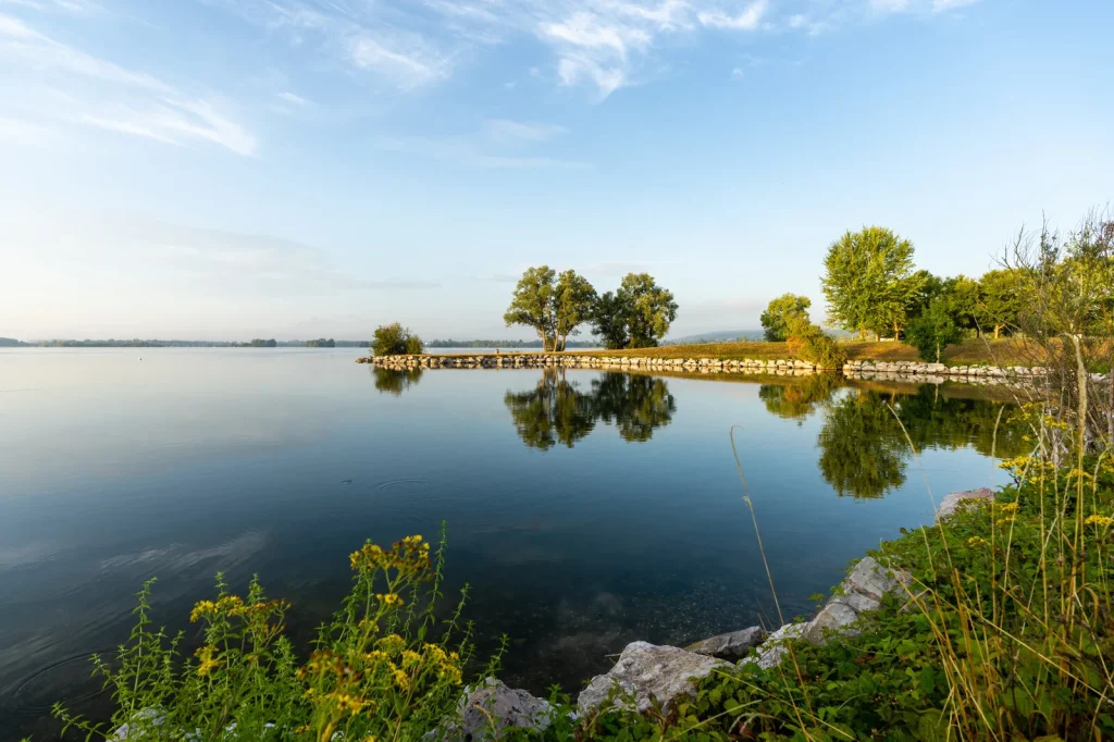 Lac des deux amants Poses