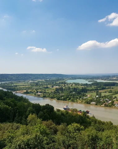 Les boucles de la Seine depuis Villequier