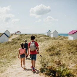 Cabines_de_plage_-_Gouville-sur-Mer Manche