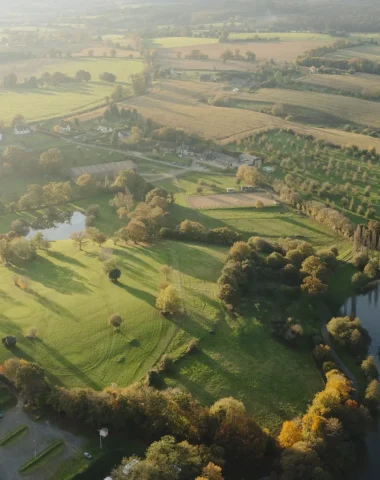 la ferté macé vue drone